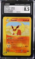 2003 Pokemon Skyridge Flareon Reverse Holo #8/144 CGC 8.5