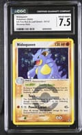 2004 EX Fire Red & Leaf Green Nidoqueen Reverse Holo #9/112 CGC 7.5