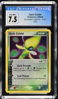 2004 EX Hidden Legends Dark Celebi Holo #4/101 CGC 7.5