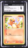 2004 Pokemon EX Fire Red & Leaf Green Charmander #57/112 CGC 9