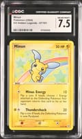 2004 Pokemon EX Hidden Legends Minun #67/101 CGC 7.5