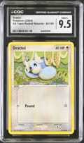 2004 Pokemon EX Team Rocket Returns Dratini #52/109 CGC 9.5