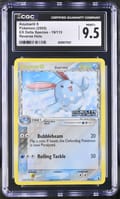 2005 Pokemon EX Delta Species Azumarill δ Reverse Holo #19/113 CGC 9.5