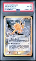 2005 Pokemon Ex Delta Species Jolteon-Holo #7 PSA 8