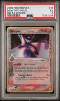 2005 Pokemon Ex Delta Species Mewtwo-Holo Delta Species #12 PSA 5