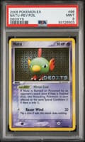 2005 Pokemon Ex Deoxys Natu-Reverse Foil #66 PSA 9