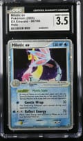 2005 Pokemon EX Emerald Milotic ex Holo #96/106 CGC 3.5