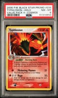 2006 Pokemon Black Star Promos Typhlosion-Holo Value Pack II-Cosmos #034 PSA 8