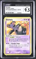 2006 Pokemon EX Crystal Guardians Grumpig #20/100 CGC 9.5