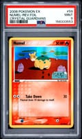 2006 Pokemon Ex Crystal Guardians Numel-Reverse Foil #59 PSA 9