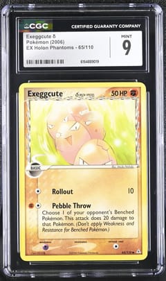 2006 Pokemon EX Holon Phantoms Exeggcute δ #65/110 CGC 9