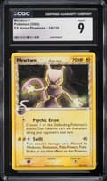 2006 Pokemon EX Holon Phantoms Mewtwo δ #24/110 CGC 9
