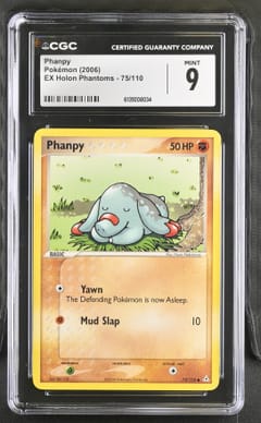 2006 Pokemon EX Holon Phantoms Phanpy #75/110 CGC 9