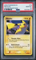 2006 Pokemon Ex Holon Phantoms Pikachu #78 PSA 10