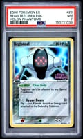 2006 Pokemon Ex Holon Phantoms Registeel-Reverse Foil #29 PSA 7