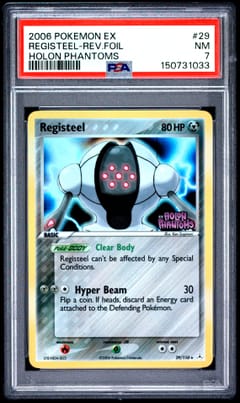 2006 Pokemon Ex Holon Phantoms Registeel-Reverse Foil #29 PSA 7