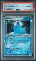 2006 Pokemon Ex Legend Maker Walrein Ex-Holo #89 PSA 8