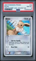2007 Pokemon World Championships Promo Eevee Legendary Ascent Deck #69 PSA 8