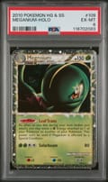 2010 Pokemon Heartgold & Soulsilver Meganium-Holo #109 PSA 6