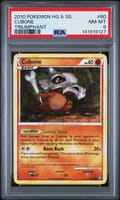 2010 Pokemon Heartgold & Soulsilver Triumphant Cubone Triumphant #60 PSA 8