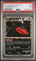 2010 Pokemon Heartgold & Soulsilver Undaunted Houndoom-Holo #82 PSA 7