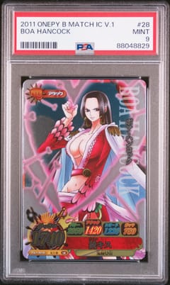 2011 One Piece Onepy Berry Match IC Vol.1 Boa Hancock #28 PSA 9