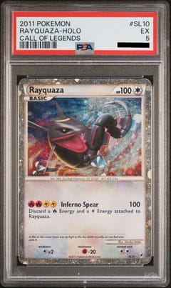 2011 Pokemon Call of Legends #SL10 Rayquaza-Holo