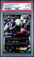 2013 Pokemon Black & White Legendary Treasures Darkrai Ex Legendary Treasures #88 PSA 8
