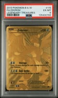 2013 Pokemon Black & White Legendary Treasures Fa / Zekrom Legendary Treasures #115 PSA 6