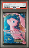 2013 Pokemon Black & White Legendary Treasures Radiant Collection #RC24 Full Art / Mew Ex