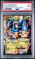 2014 Pokemon Xy Furious Fists M Heracross Ex Furious Fists-Ultra Rare #112 PSA 9