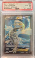 2015 Pokemon Xy Ancient Origins Full Art / Kyurem Ex #86 PSA 10