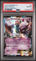 2015 Pokemon Xy Breakthrough Mewtwo Ex Breakthrough #61 PSA 8