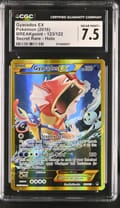 2016 Pokemon BREAKpoint Gyarados EX Secret Rare Holo #123/122 CGC 7.5