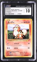 2016 Pokemon Expansion Pack 20th Anniversary - CP6 Japanese Growlithe 1st Edition #017/087 CGC 10