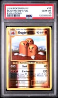 2016 Pokemon Xy Evolutions Dugtrio-Reverse Foil #56 PSA 10