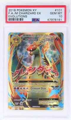 2016 Pokemon Xy Evolutions Fa/M Charizard Ex Evolutions #101 PSA 10