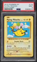 2016 Pokemon Xy Evolutions Flying Pikachu #110 PSA 9
