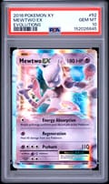 2016 Pokemon Xy Evolutions Mewtwo Ex #52 PSA 10