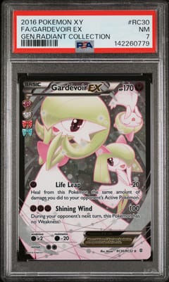 2016 Pokemon Xy Generations Radiant Collection Full Art / Gardevoir Ex #RC30 PSA 7