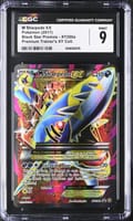 2017 Pokemon Black Star Promos M Sharpedo EX Premium Trainer's XY Collection #XY200a CGC 9