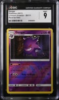 2017 Pokemon Crimson Invasion Gengar Reverse Holo #38/111 CGC 9