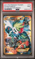 2017 Pokemon Premium Trainer Xy Collection Promo Full Art / Shaymin Ex #77a PSA 9