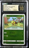 2018 Pokemon Ultra Force - SM5+ Japanese Turtwig Reverse Holo #001/050 CGC 10  Pristine