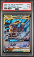 2019 Pokemon Japanese Sun & Moon Tag Team Gx All Stars Grchmp. & Grtn. Gx Tag Team Gx All Stars #099 PSA 9