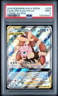 2019 Pokemon Sun & Moon Cosmic Eclipse Fa/M.Lpny.&Jglypf.Gx Cosmic Eclipse #226 PSA 9