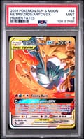 2019 Pokemon Sun & Moon Hidden Fates Mltrs/Zpds/Artcn.Gx Hidden Fates #44 PSA 9