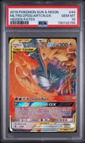 2019 Pokemon Sun & Moon Hidden Fates Mltrs/zpds/artcn.gx Hidden Fates #44 PSA 10
