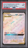 2019 Pokemon Sun & Moon Hidden Fates Mltrs/Zpds/Artcn.Gx Hidden Fates-Fa-Secret #69 PSA 9