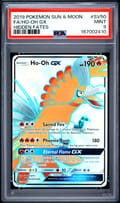 2019 Pokemon Sun & Moon Hidden Fates #SV50 Full Art / Ho-Oh Gx